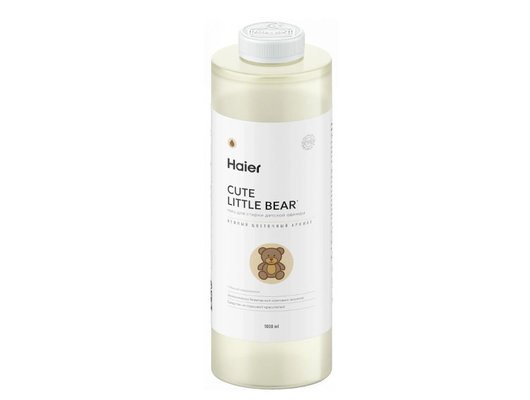 Гели для стирки HAIER гель для стирки детского белья Милый медвежонок 1л